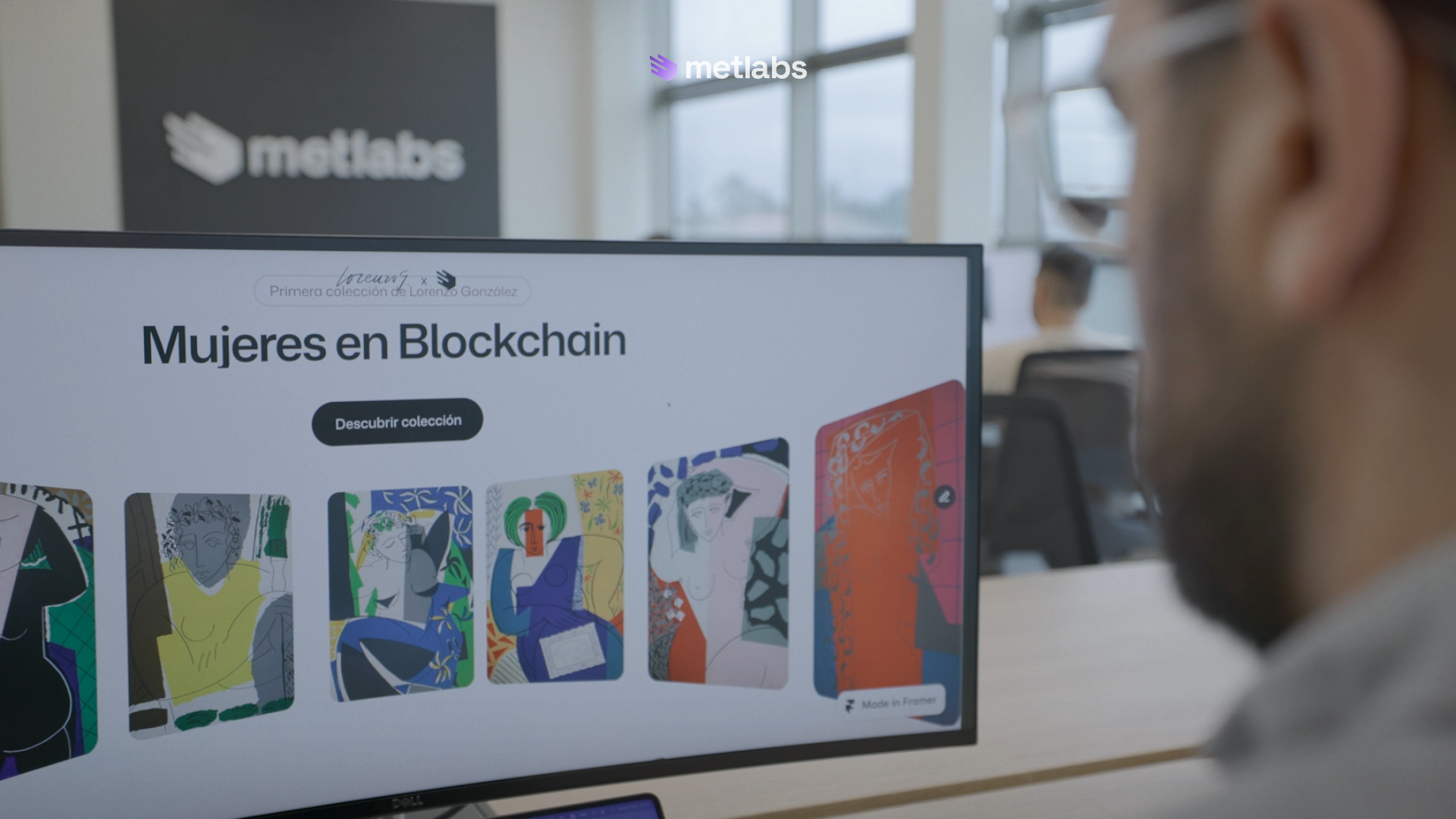 Image of man working on computer with the following text overlayed: Trustworthy, approachable, reliable, precise