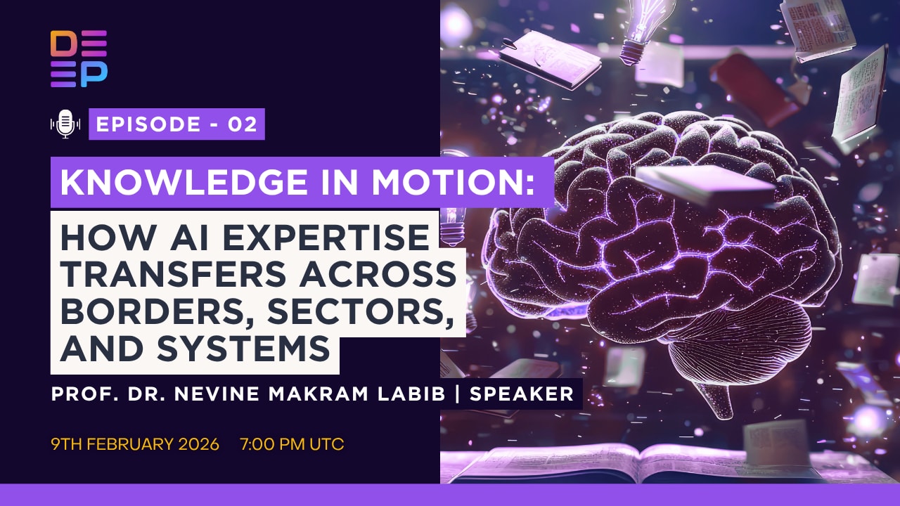 Example ad campaign using brand gradient background and font with the messaging: Clear up confusion, gain peace of mind