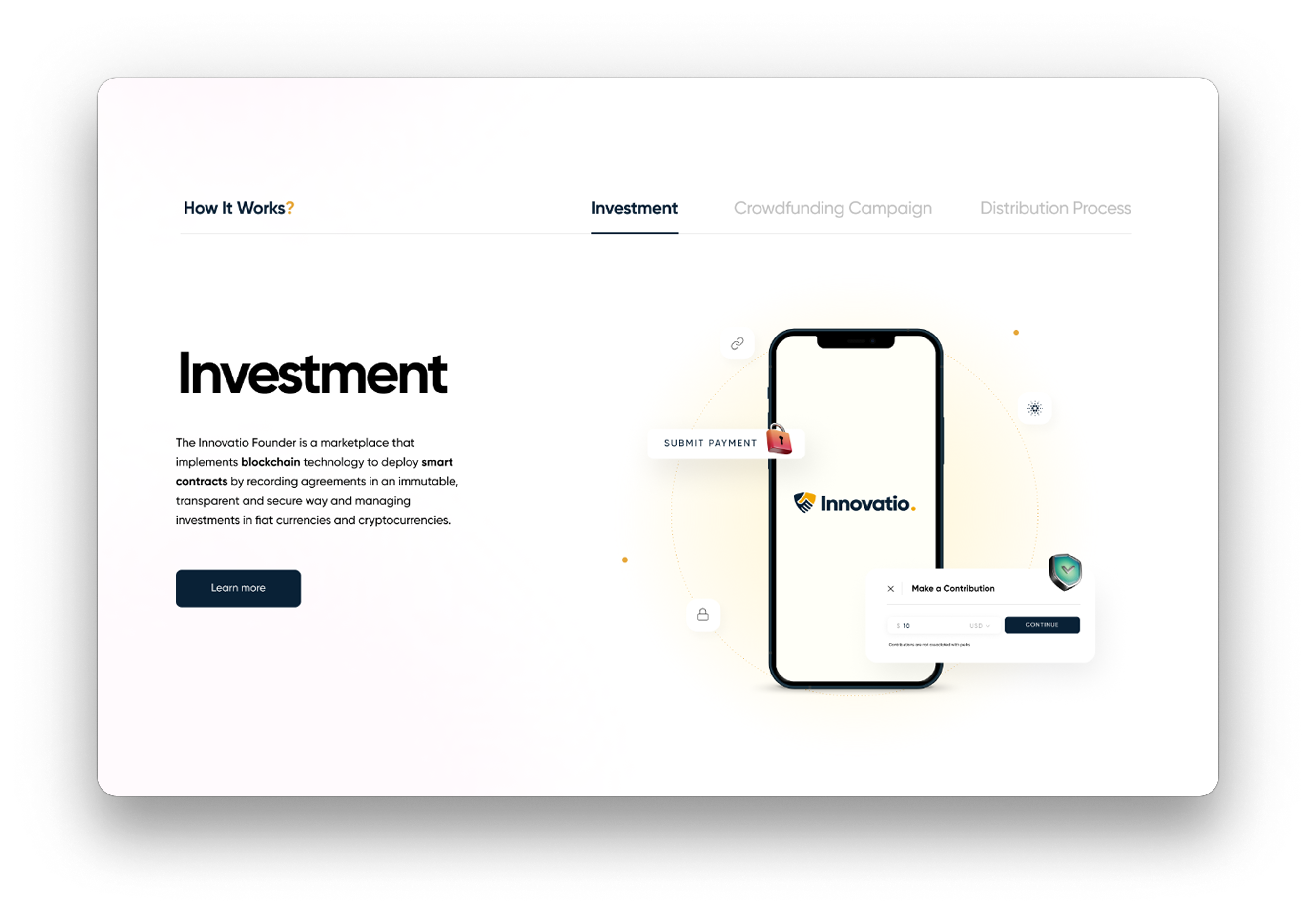 Example Redo branded business cards